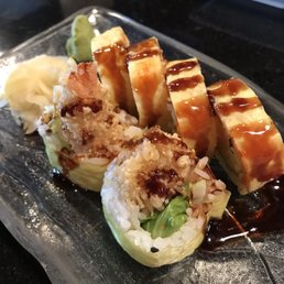 Shrimp Tempura Roll with Soy Wrapper Shrimp Tempura Roll with Soy Wrapper