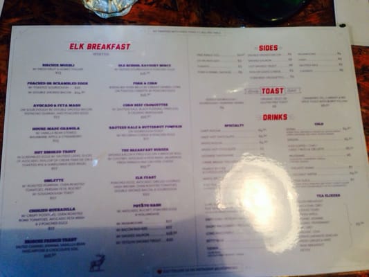 Menu photo 4 Elk Espresso Broadbeach, QLD