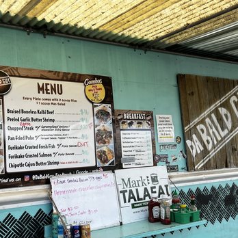 Da Bald Guy - Menu - Food Trucks Near Me - Kahuku, Hawaii Da Bald Guy - Menu - Food Trucks Near Me - Kahuku, Hawaii