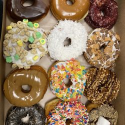 Sugar Shack Donuts & Coffee - I ordered these for a Friday doughnut day at work. They were a hit! Beautiful presentation