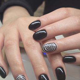 Hard gel manicure by Aya Hard gel manicure by Aya