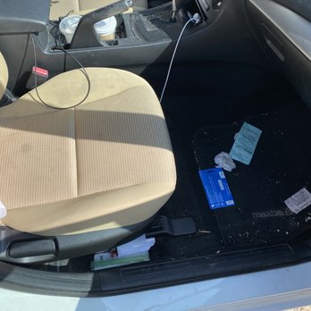 Ally Detail - Seat stains, grime and stains on center console and floor. - Auto Detailing Near Me - Santa Barbara, California Ally Detail - Seat stains, grime and stains on center console and floor. - Auto Detailing Near Me - Santa Barbara, California