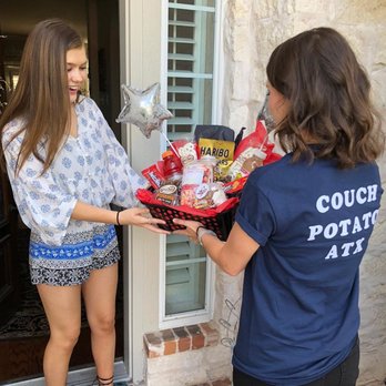 Couch Potato ATX - We love delivering Gift Baskets! - Food Delivery Services Near Me - Austin, Texas