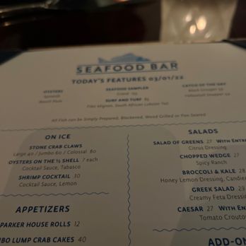 Seafood Bar at The Breakers - Seafood Near Me - Palm Beach, Florida