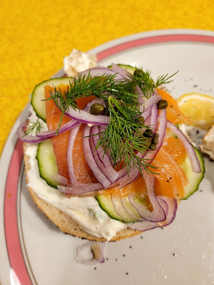 Food from Goldie’s Bagels