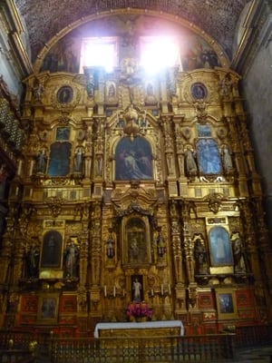 Temple of Santo Domingo de Guzmán by null