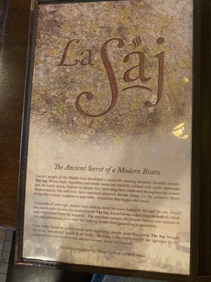 Menu photo 7 La Saj Lebanese Bistro Troy, MI