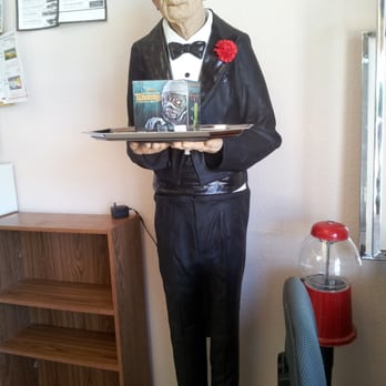 Hobby Depot - A spooky guy standing by the front door. Spooked me each time I saw him out of the corner of my eye. LOL - Hobby Shops Near Me - Tempe, Arizona