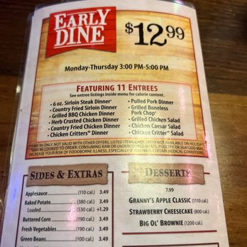 Texas Roadhouse - Early bird dinner menu - Barbeque Near Me - Rialto, California Texas Roadhouse - Early bird dinner menu - Barbeque Near Me - Rialto, California