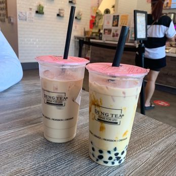 Ding Tea - OKINAWA MILK TEA & HOKKAIDO BLACK MILK TEA - Bubble Tea Near Me - Oceanside, California Ding Tea - OKINAWA MILK TEA & HOKKAIDO BLACK MILK TEA - Bubble Tea Near Me - Oceanside, California