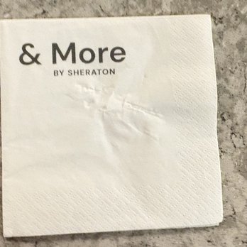 &More - Well-designed bar napkin - American Near Me - Windsor Locks, Connecticut
