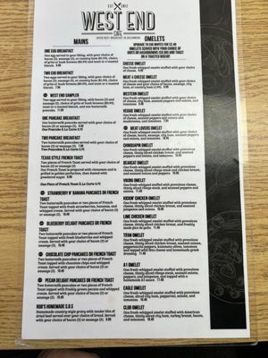 Menu photo 2 West End Cafe Greenwood, SC Menu photo 2 West End Cafe Greenwood, SC