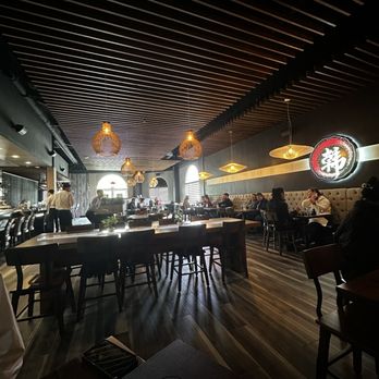 Kan Sushi - POV from our spot in the back right - Sushi Bars Near Me - Austin, Texas