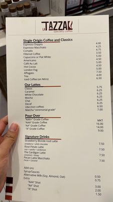 Menu photo 4 La Tazza Specialty Coffee Houston, TX Menu photo 4 La Tazza Specialty Coffee Houston, TX