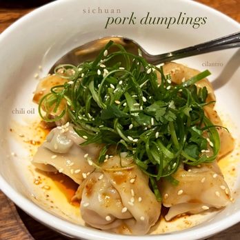 Plenty of Clouds - Sichuan pork dumplings (5/5) - Asian Fusion Near Me - Seattle, Washington Plenty of Clouds - Sichuan pork dumplings (5/5) - Asian Fusion Near Me - Seattle, Washington