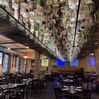 Casa del Barco - Beautiful ambiance inside - their bottle collection from when you finish a bottle! - Mexican Near Me - Richmond, Virginia Casa del Barco - Beautiful ambiance inside - their bottle collection from when you finish a bottle! - Mexican Near Me - Richmond, Virginia