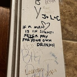 Jerry Allen's Sports Bar & Grill - Bar bathroom :)