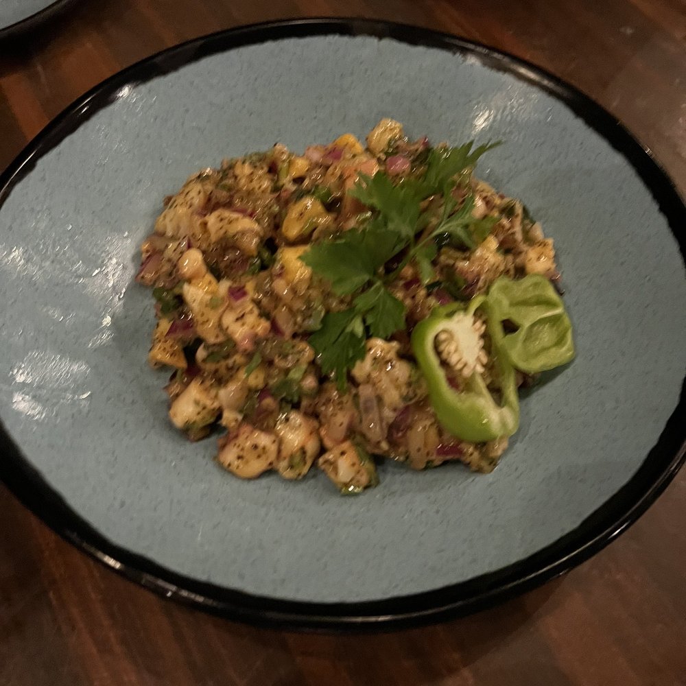Curry Caribbean ceviche Curry Caribbean ceviche