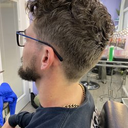 The fade I wanted and the top to the length I wanted plus my curls!! SHES AMAZING!