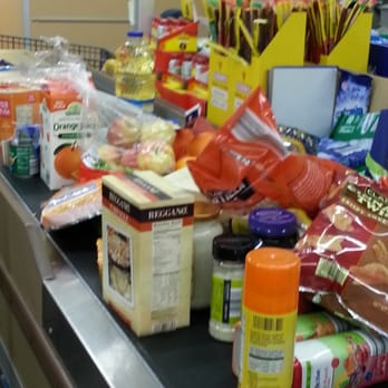 ALDI - a variety of food items on a counter - Grocery Near Me - Arlington, Texas
