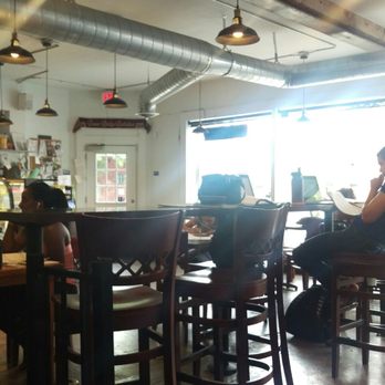 Broadway Coffee - Good amount of high-hope and regular tables - Coffee & Tea Near Me - Sacramento, California