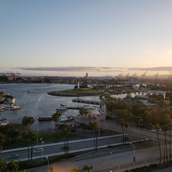 Hyatt Regency Long Beach - Harbor View from 16th floor - Hotels Near Me - Long Beach, California