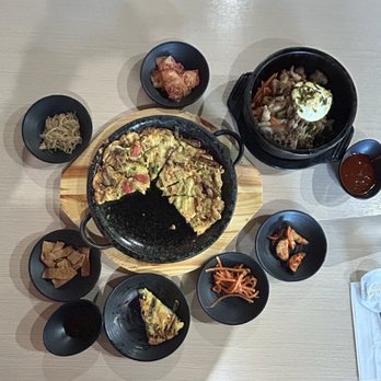 Gogiya Korean BBQ - Fish cake, banchan, Bibimbap / 비빔밥 - Barbeque Near Me - Davie, Florida Gogiya Korean BBQ - Fish cake, banchan, Bibimbap / 비빔밥 - Barbeque Near Me - Davie, Florida