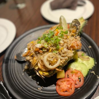 Kacha Thai Bistro - Pineapple Fried Rice - Thai Near Me - Walnut Creek, California Kacha Thai Bistro - Pineapple Fried Rice - Thai Near Me - Walnut Creek, California