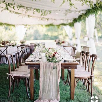 CL Decor - Expectation; Just the draping, garland and lighting of the patio. - Wedding Planning Near Me
