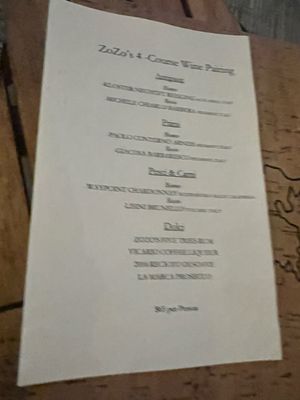 Menu photo 3 Zozo's St John, VI
