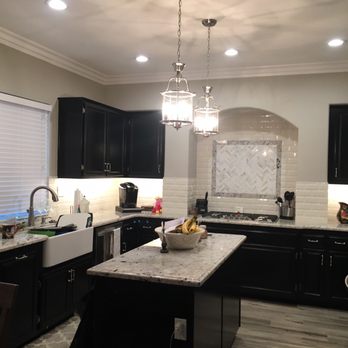 Pfister Faucets - Another pic of kitchen before the flood - Kitchen & Bath Near Me - Lake Forest, California Pfister Faucets - Another pic of kitchen before the flood - Kitchen & Bath Near Me - Lake Forest, California