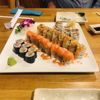 Mori Sushi - Yellowtail & scallion,Imperial roll, crunch roll, crazy(assorted fish) - Sushi Bars Near Me - Newport, Rhode Island Mori Sushi - Yellowtail & scallion,Imperial roll, crunch roll, crazy(assorted fish) - Sushi Bars Near Me - Newport, Rhode Island