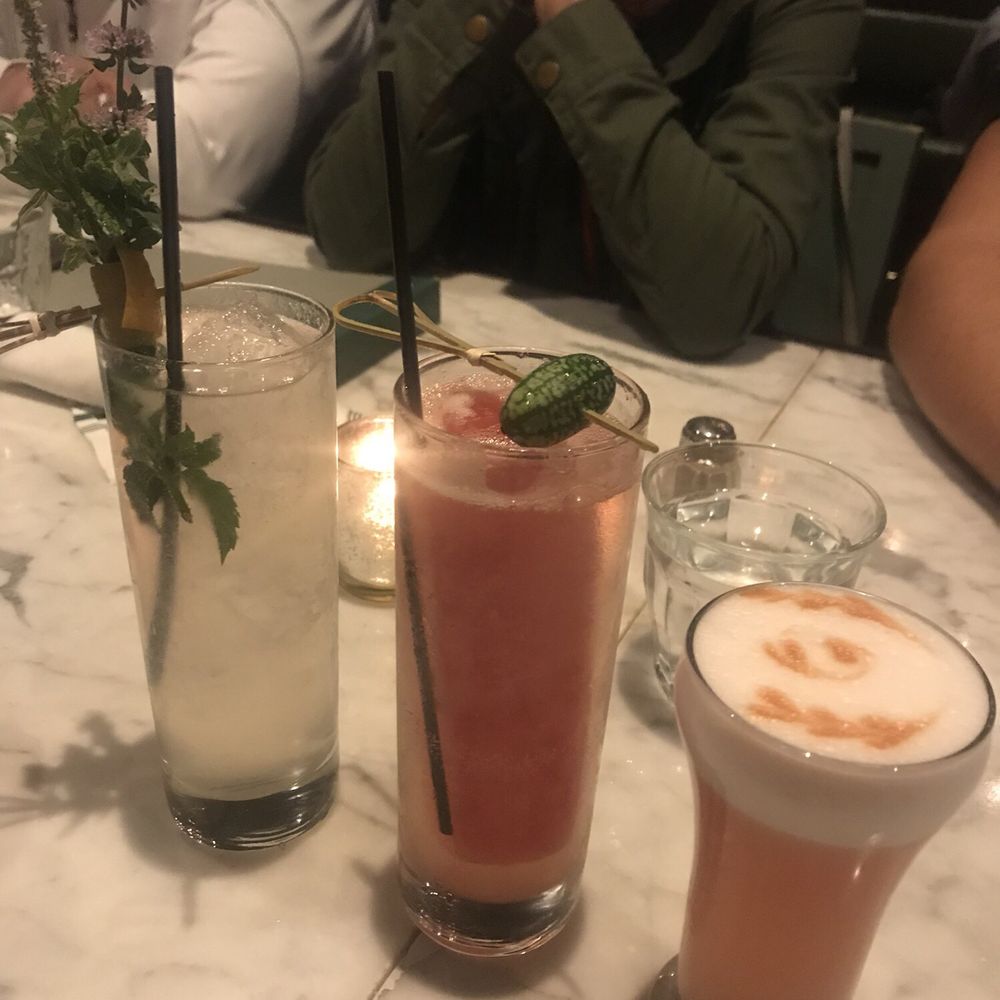 The Commoner - 3 different artsy drinks. - New American Near Me - Pittsburgh, Pennsylvania The Commoner - 3 different artsy drinks. - New American Near Me - Pittsburgh, Pennsylvania