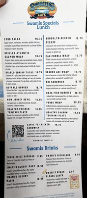 Menu photo 4 Swami's Cafe Carlsbad, CA Menu photo 4 Swami's Cafe Carlsbad, CA