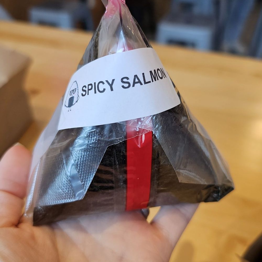 Capital Musubi - Spicy salmon onigiri (3.25/5) - Hawaiian Near Me - Chantilly, Virginia Capital Musubi - Spicy salmon onigiri (3.25/5) - Hawaiian Near Me - Chantilly, Virginia