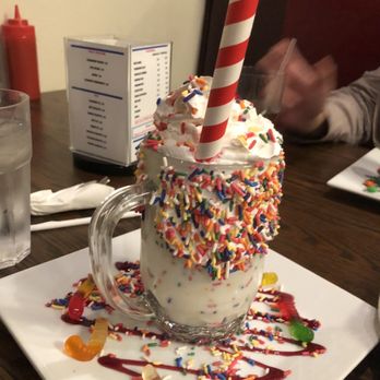 Bell City Diner - "Birthday Cake" Milkshake - Diners Near Me - Bristol, Connecticut Bell City Diner - "Birthday Cake" Milkshake - Diners Near Me - Bristol, Connecticut
