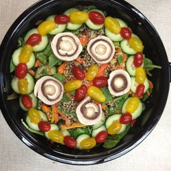 McCoy's Custom Catering - Quality ingredients used to prepare our salad for Lunch and Entree Salads as well as Chef Dans Hand Crafted Salad Dressings!