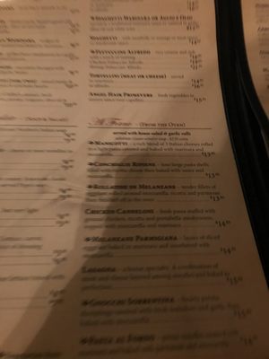 Menu photo 8 Villaggio's Ristorante Italiano Lutz, FL Menu photo 8 Villaggio's Ristorante Italiano Lutz, FL