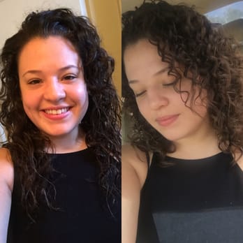 Khaliman Curl Lab - Before and after! thanks laenny! - Hair Salons Near Me - Boca Raton, Florida