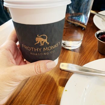 Frothy Monkey - Vanilla latte with oat milk - Coffee & Tea Near Me - Nashville, Tennessee Frothy Monkey - Vanilla latte with oat milk - Coffee & Tea Near Me - Nashville, Tennessee