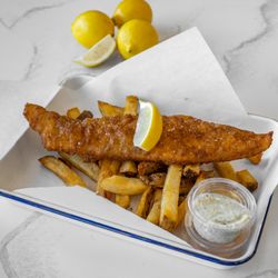 Salty Blue Fish & Chips - House Fish and Chips
