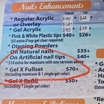 Pearl Nails - Shows what comes with the full set gel x without - Nail Salons Near Me - Rosemead, California Pearl Nails - Shows what comes with the full set gel x without - Nail Salons Near Me - Rosemead, California