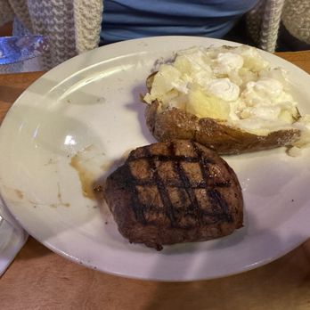 Texas Roadhouse - Filet with Baked Potato - Steakhouses Near Me - Manchester, Connecticut Texas Roadhouse - Filet with Baked Potato - Steakhouses Near Me - Manchester, Connecticut