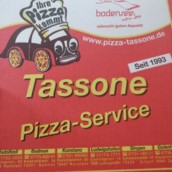 Pizza-Service Tassone - Achtung, hier kommt ein Karton..