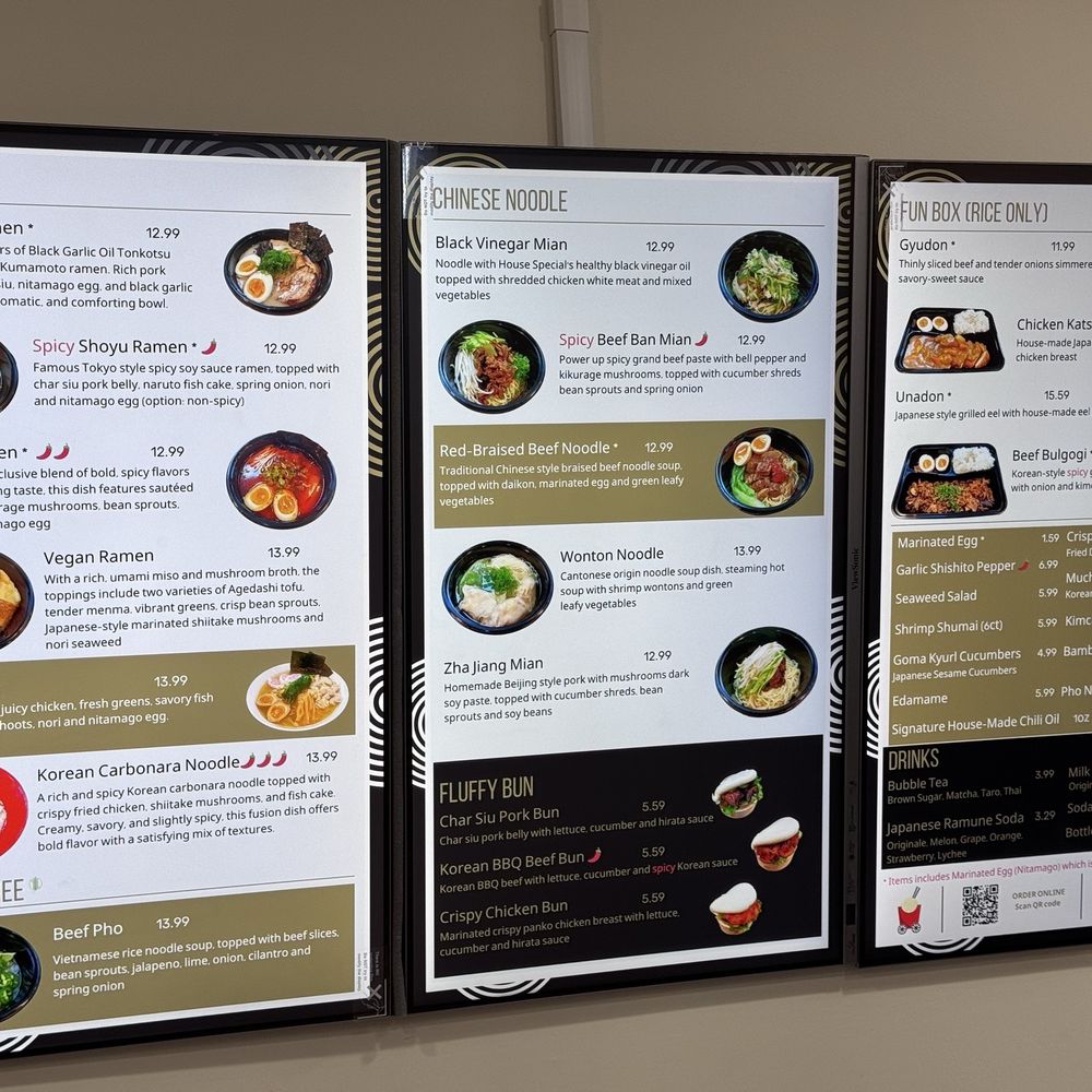 Noodle Factory - Menu - Ramen Near Me - Roanoke, Virginia