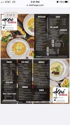 Menu photo 8 Kai Thai Restaurant Milledgeville, GA Menu photo 8 Kai Thai Restaurant Milledgeville, GA