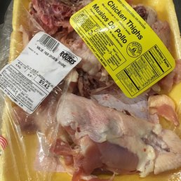 Fat, skin and bones. Very little chicken. So bummed. Terrible. Have to go back to the store for more meat!! Fat, skin and bones. Very little chicken. So bummed. Terrible. Have to go back to the store for more meat!!