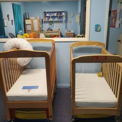 Our infant napping room