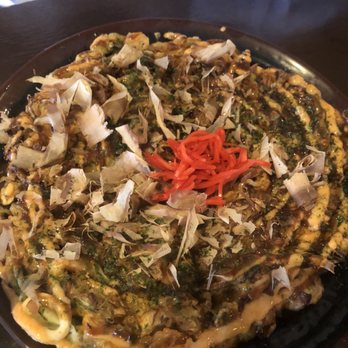 Marumen - Pancake with seafood. - Ramen Near Me - Fairfax, Virginia