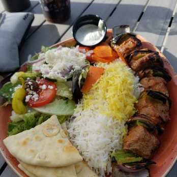Luna Grill Oxnard - Bistro Filet Beef Kabob - Mediterranean Near Me - Oxnard, California Luna Grill Oxnard - Bistro Filet Beef Kabob - Mediterranean Near Me - Oxnard, California